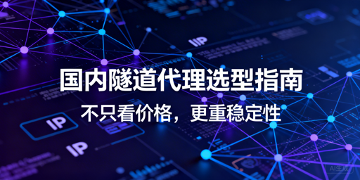 企业选国内隧道代理：别只看价格，按需选服务商