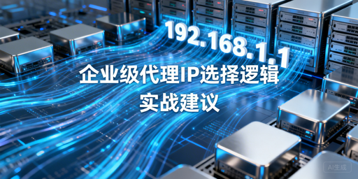 企业级代理IP怎么选？3大核心维度解析