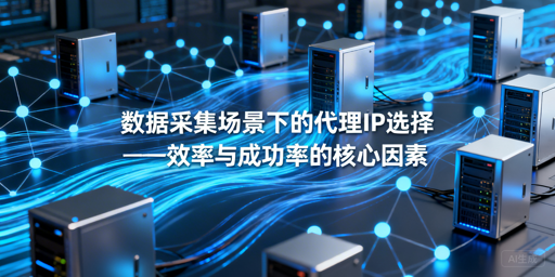 数据采集代理IP怎么选？一文讲透类型与服务商