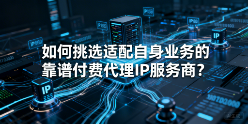 企业如何挑选靠谱的正规付费代理IP？