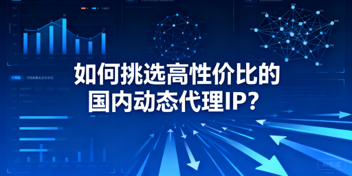 如何挑选高性价比的国内动态代理IP？