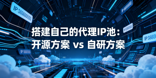 代理IP池选开源还是自研？看完秒懂怎么选