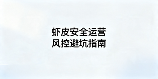 Shopee店铺安全运营及风控规避实操指南
