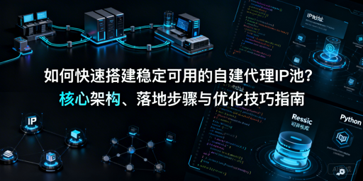 如何快速搭建稳定的自建代理IP池？