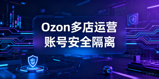 Ozon多店铺防关联：账号安全隔离实操指南