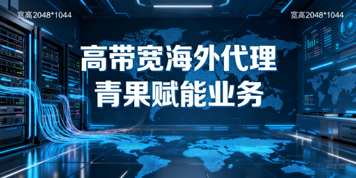 大流量跨境业务如何选高带宽海外代理IP？看类型适配与核心能力