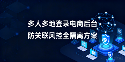 多人多地登录电商后台 防账号关联风控全指南