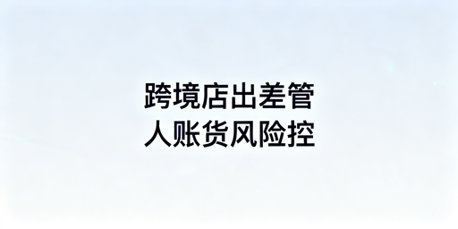 出差在外 跨境电商店铺远程安全管理实操指南