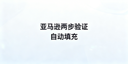 亚马逊两步验证自动填充的3种实现方案