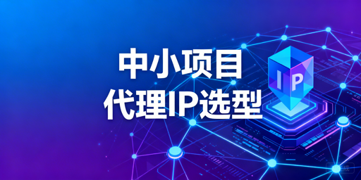 预算有限的中小项目，国内代理IP怎么选