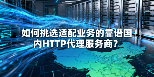 企业如何挑选靠谱的国内HTTP代理服务商？