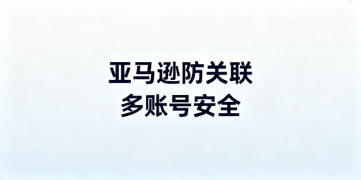 亚马逊多账号防关联实操指南：首推飞跨浏览器