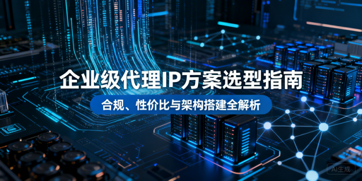 企业代理IP方案怎么选？看完不再纠结