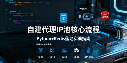 如何用Python+Redis快速自建代理IP池？