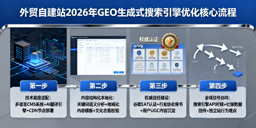 2026年外贸自建站GEO优化核心路径
