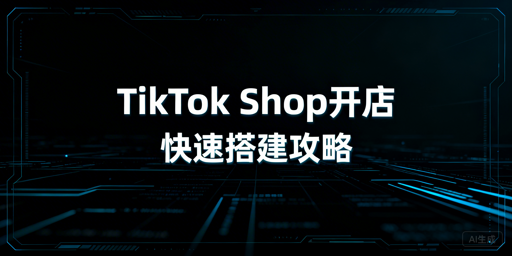 TikTok Shop新店铺快速开通与搭建全流程攻略