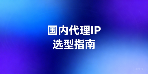 国内代理IP服务商选型：核心维度与实测要点