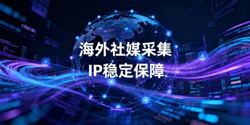 海外社媒数据采集的IP核心要求及优化策略解析