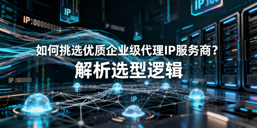 企业级代理IP怎么选？一文讲透选型逻辑