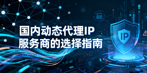 如何挑选适配需求的国内动态代理IP服务商？