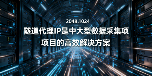 数据采集选隧道代理还是传统动态IP池？