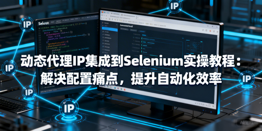 Selenium动态代理如何搞定认证与免重启切换？