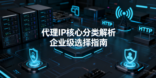 代理IP有哪些类型？如何匹配自身需求？