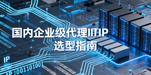 国内企业级代理IP怎么选？看分类与核心标准
