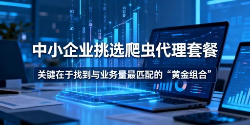 中小企业选爬虫代理，怎么平衡成本与效率？