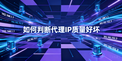 企业怎么判断代理IP质量好坏？