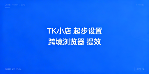 TikTok Shop新手起步：搞定基础设置+选对跨境浏览器