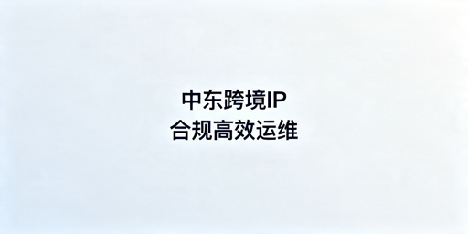 中东跨境IP选择指南及资源不足解决方案