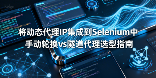 Selenium集成代理IP：手动轮换VS隧道怎么选？