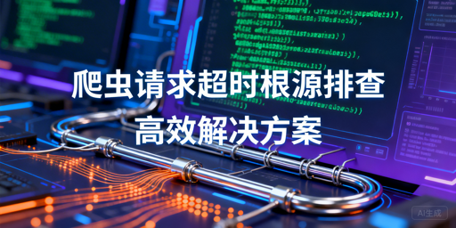 爬虫请求超时换IP没用？教你根源破解法