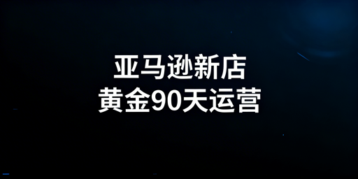 亚马逊新店黄金90天：从安全到出单运营指南