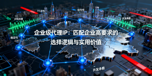 企业级代理IP怎么选？核心维度全解析