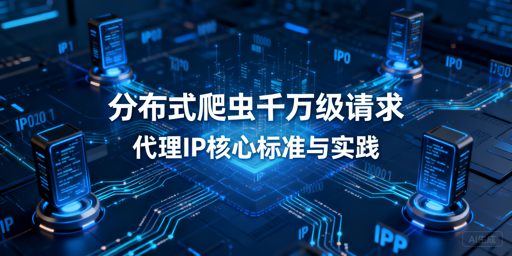 分布式爬虫千万级请求，代理IP怎么选？